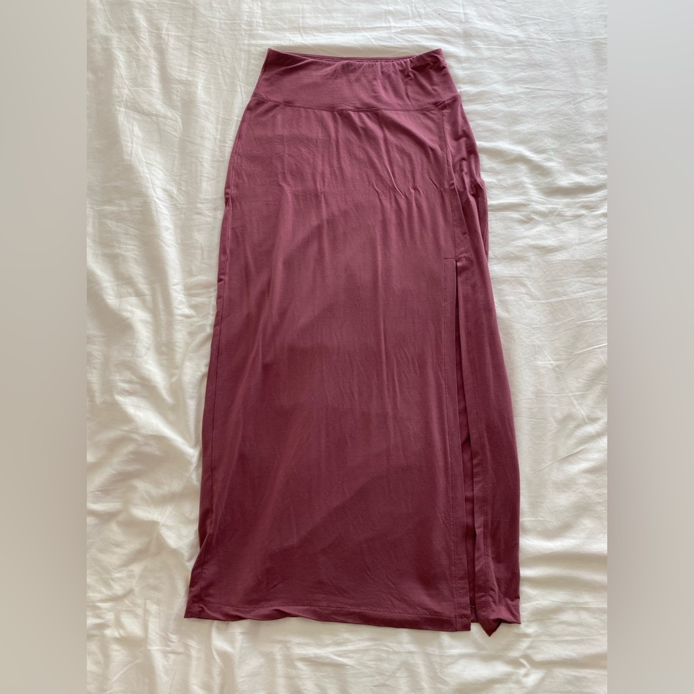 Athleta Mauve Maxi Skirt